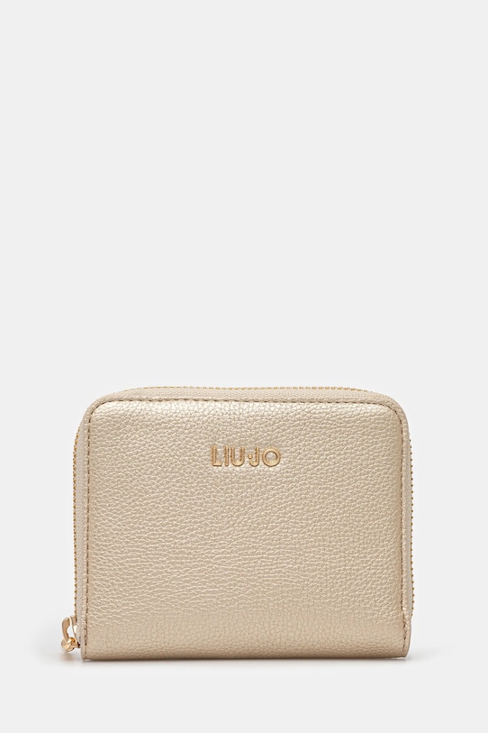 Liu Jo portfel imitacja skóry licowej złoty AA5156.E0058