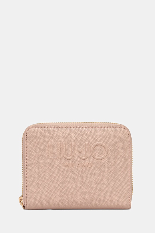 Liu Jo portfel imitacja skóry licowej beżowy AA5156.E0087