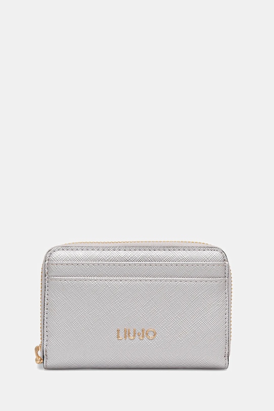 Liu Jo portofel imitatie de piele argintiu AA5170.E0087