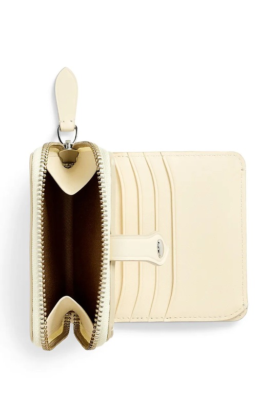 Polo Ralph Lauren portafoglio in pelle beige 427967720