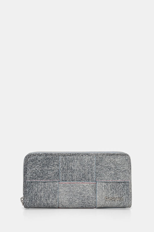 Desigual portfel YOKO PU DENIM FI imitacja skóry licowej niebieski 25SAYP49