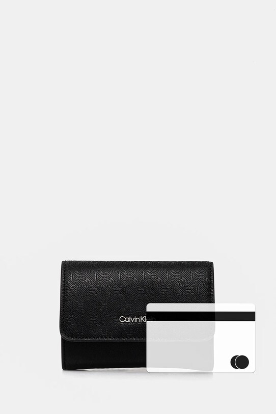 Novčanik Calvin Klein K60K612939 crna