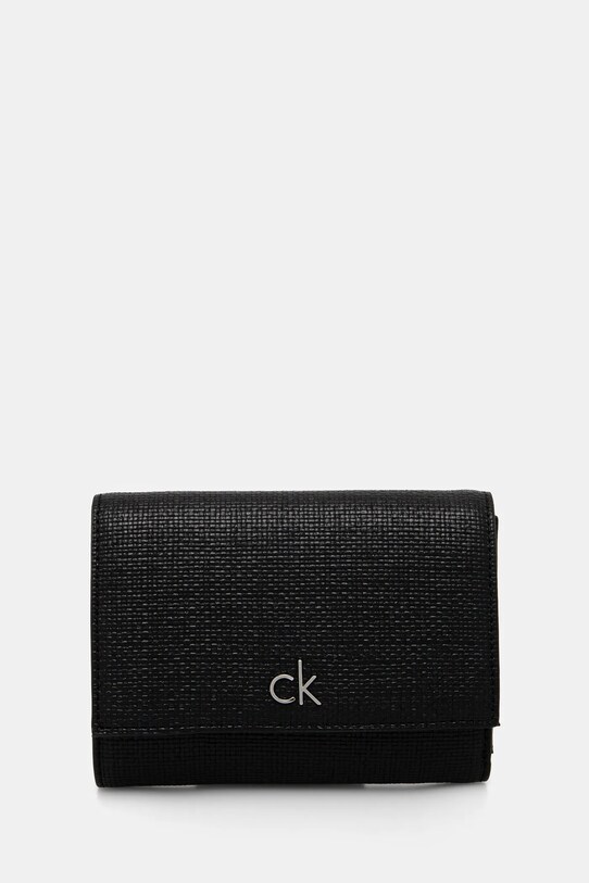 Peněženka Calvin Klein imitace kůže černá K60K612945