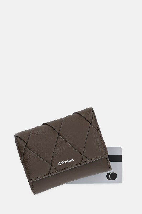 Peňaženka Calvin Klein K60K612953 hnedá SS25