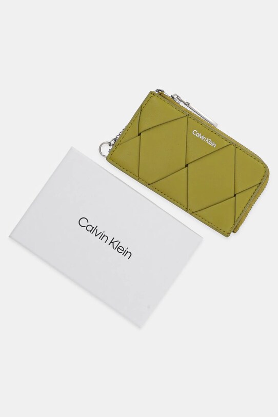 Akcesoria Calvin Klein portfel K60K612954 zielony