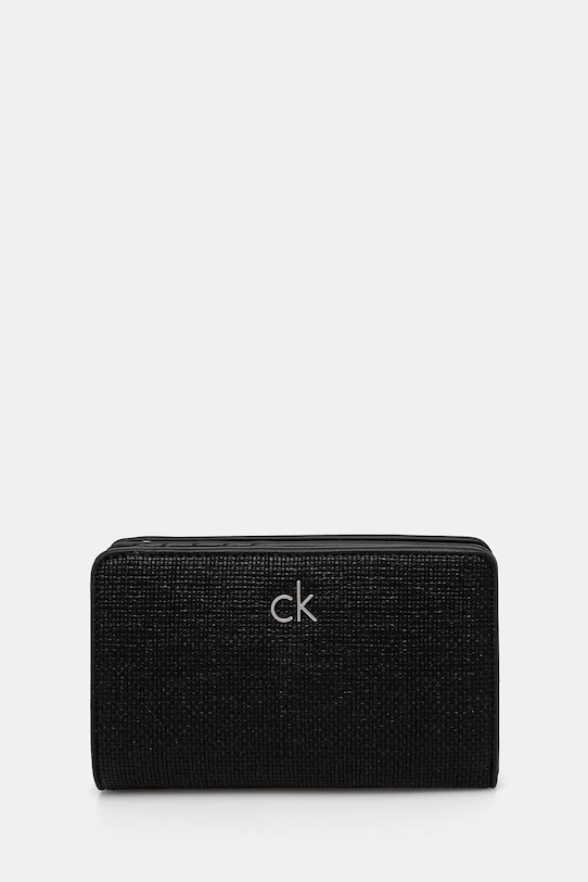 Гаманець Calvin Klein дрібний узор чорний K60K612957