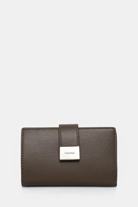 Πορτοφόλι Calvin Klein συνθετικό καφέ K60K612961