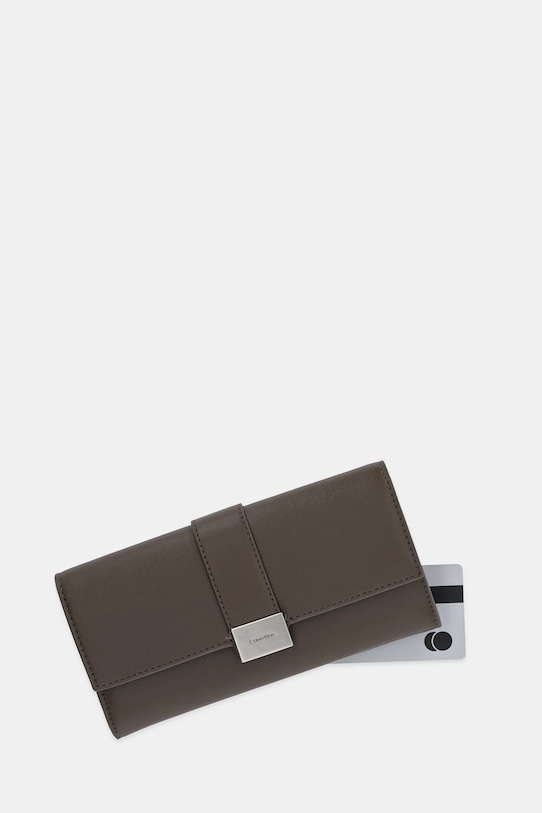 Calvin Klein portafoglio K60K612964 marrone SS25