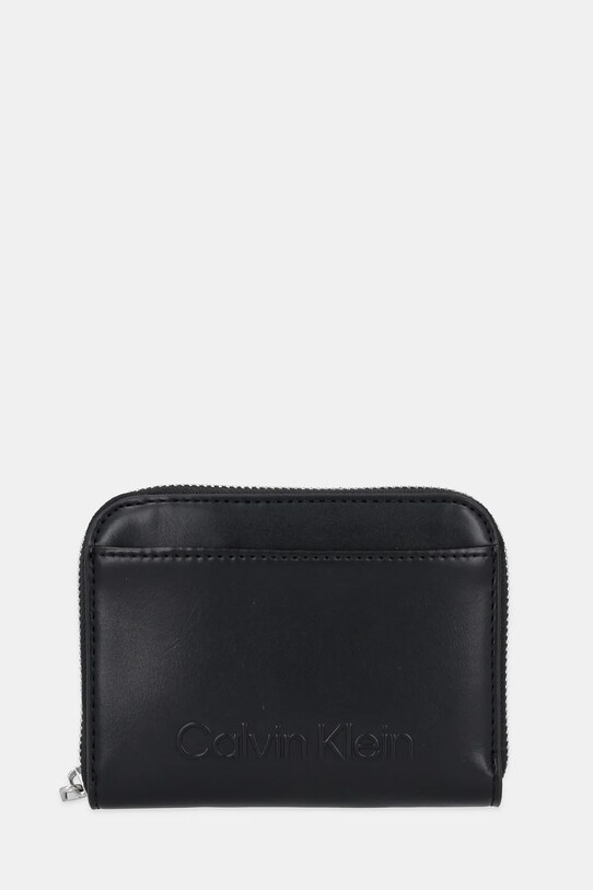 Портмоне Calvin Klein изкуствен черен K60K612965