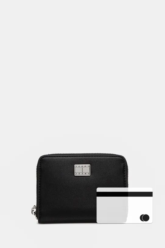 Peněženka Tommy Jeans černá AW0AW17298