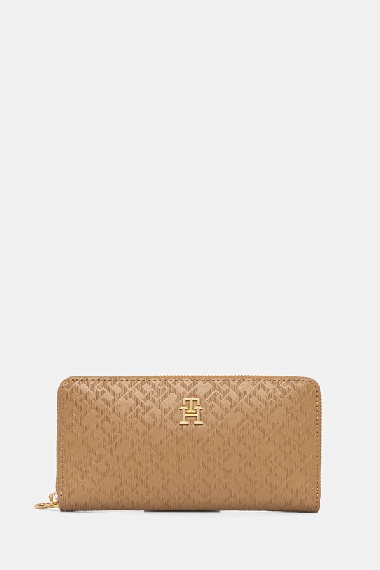 Tommy Hilfiger portfel syntetyczny brązowy AW0AW17258