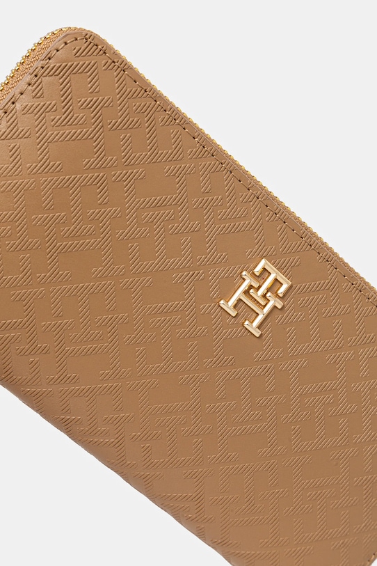 Tommy Hilfiger portfel AW0AW17258 brązowy SS25