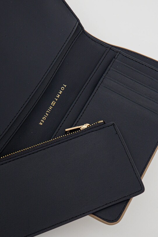 Peněženka Tommy Hilfiger AW0AW17262 béžová SS25
