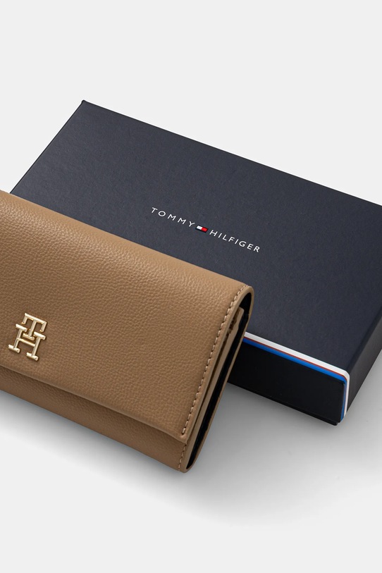 Гаманець Tommy Hilfiger AW0AW17267 бежевий