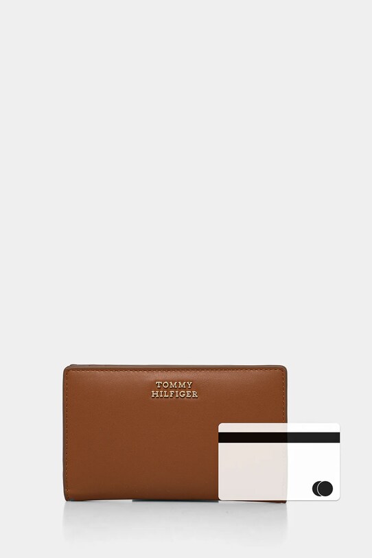 Kožni novčanik Tommy Hilfiger AW0AW17362