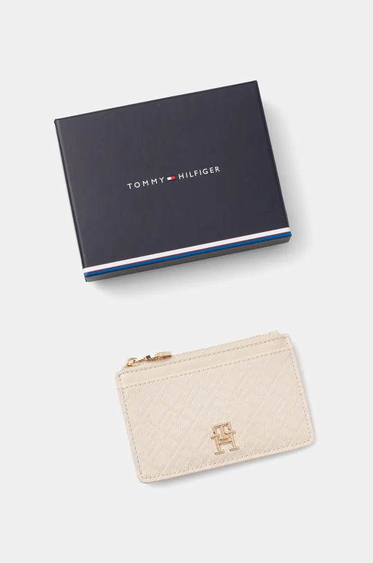 Doplnky Peňaženka Tommy Hilfiger AW0AW17401 béžová