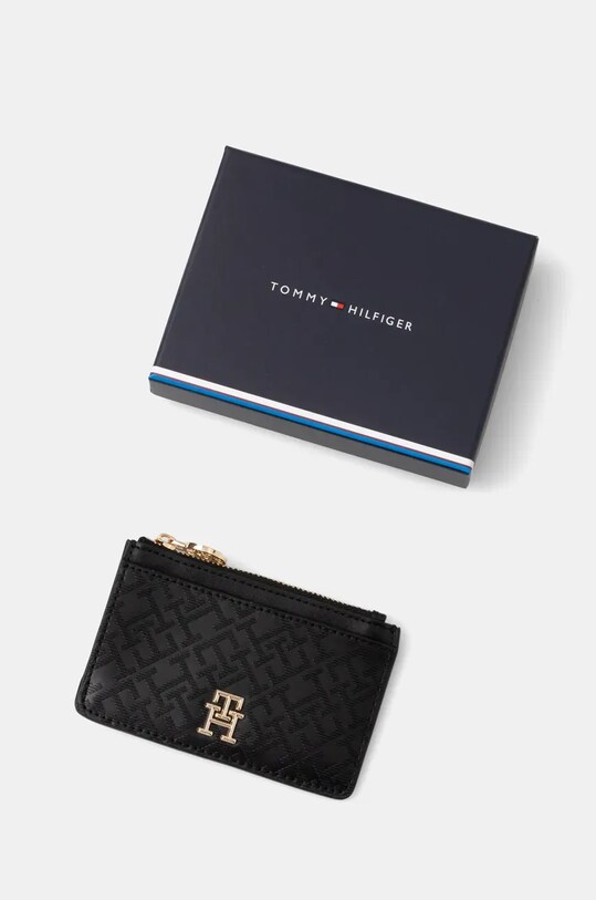 Akcesoria Tommy Hilfiger portfel AW0AW17401 czarny