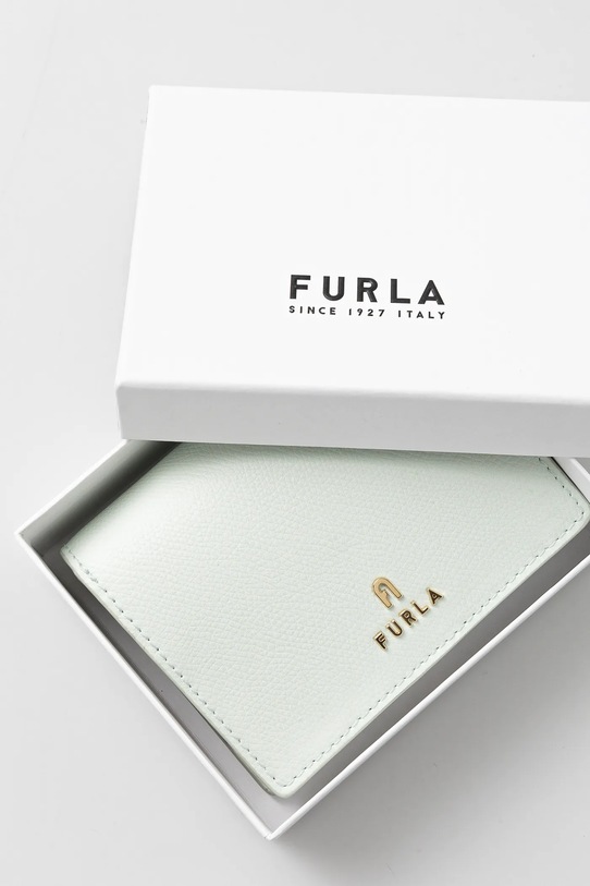 Furla portfel skórzany zielony WP00304.BX3897.3972S