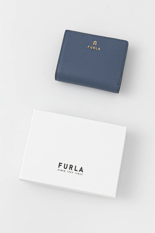 Kožená peňaženka Furla modrá WP00307.HSF000.1685S