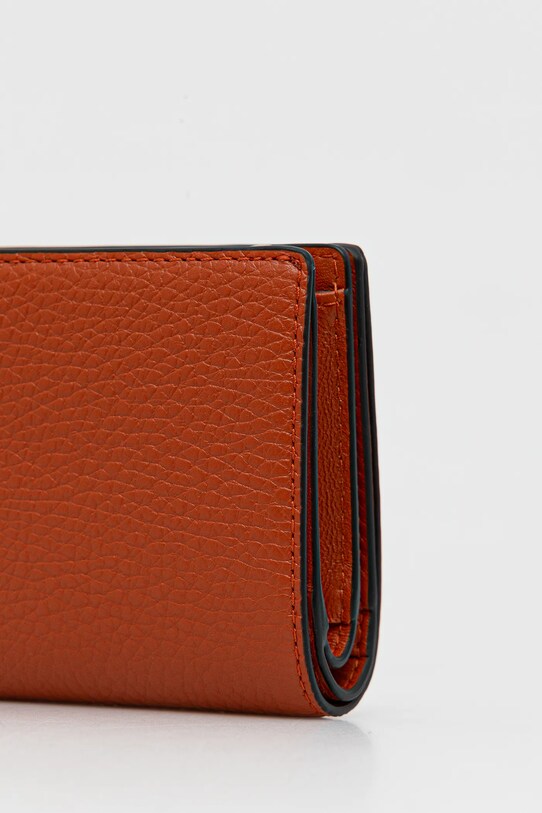 Кожен портфейл Furla WP00307.HSF000.3686S оранжев SS25