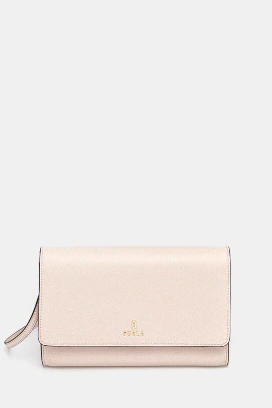 Kožená kabelka Furla usňová koža ružová WE00675.ARE000.0496S