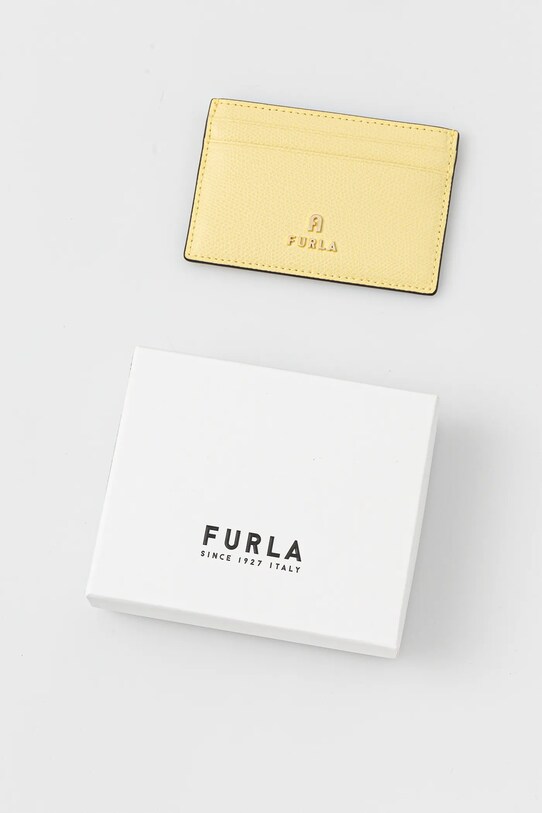 Kiegészítők Furla kártyatartó WP00305.ARE000.3684S sárga