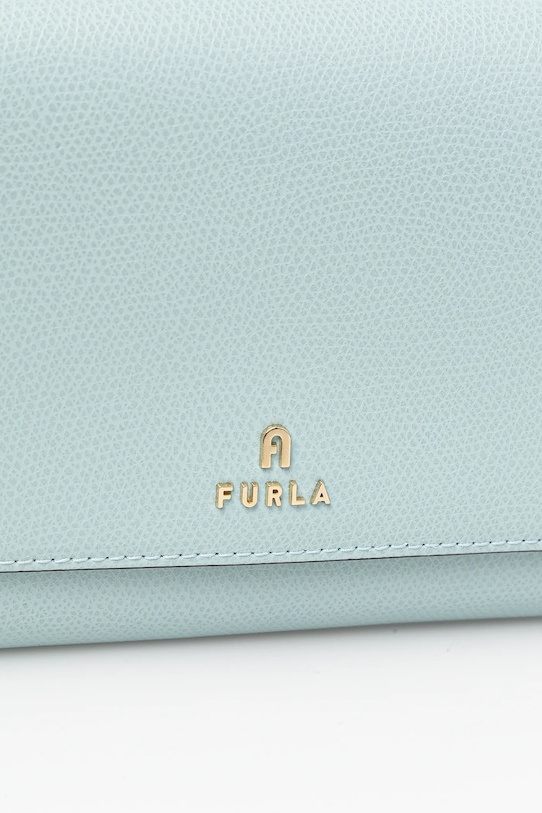 Furla poșetă de piele turcoaz WE00675.ARE000.AQ000