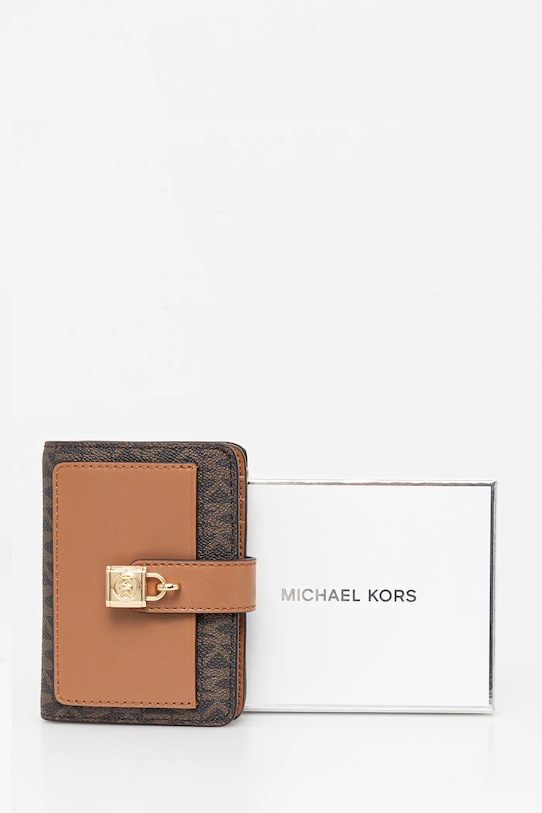 MICHAEL Michael Kors portfel brązowy 32S5GETD1B
