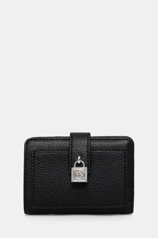 Гаманець MICHAEL Michael Kors лицьова шкіра чорний 32S5SETD1L