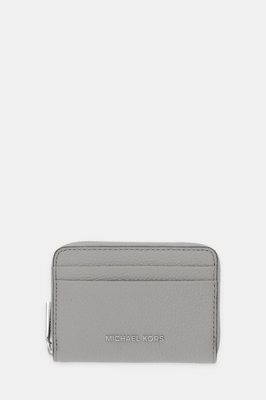 MICHAEL Michael Kors portfel skórzany skóra licowa szary 32T4SJ6Z5L