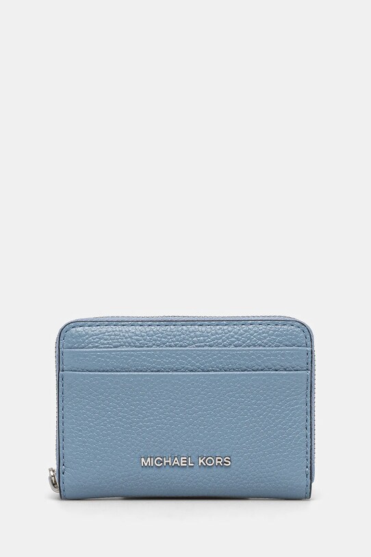 MICHAEL Michael Kors portofel de piele piele albastru 32T4SJ6Z5L