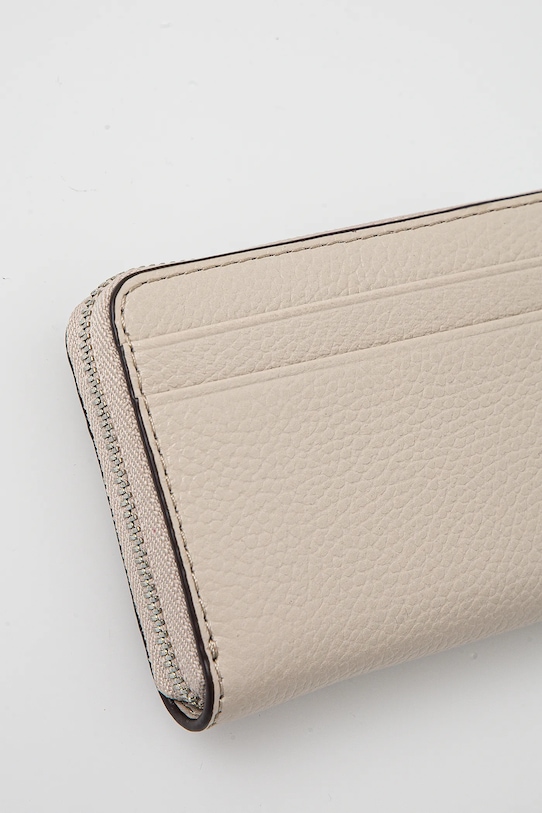 Doplnky Kožená peňaženka MICHAEL Michael Kors 32T4SJ6Z5L béžová