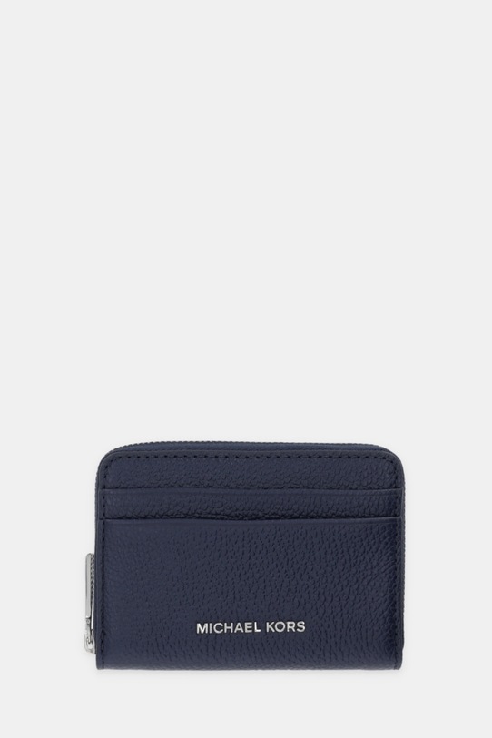 MICHAEL Michael Kors portfel skórzany skóra licowa niebieski 32T4SJ6Z5L