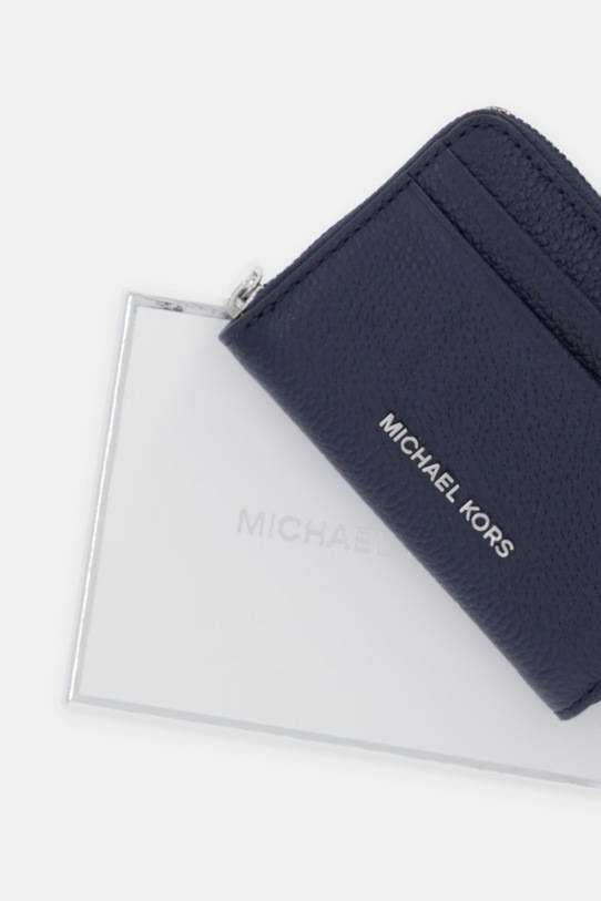 MICHAEL Michael Kors portfel skórzany 32T4SJ6Z5L niebieski