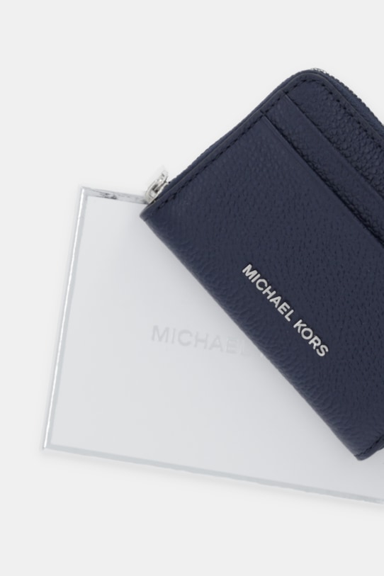 MICHAEL Michael Kors portfel skórzany 32T4SJ6Z5L niebieski