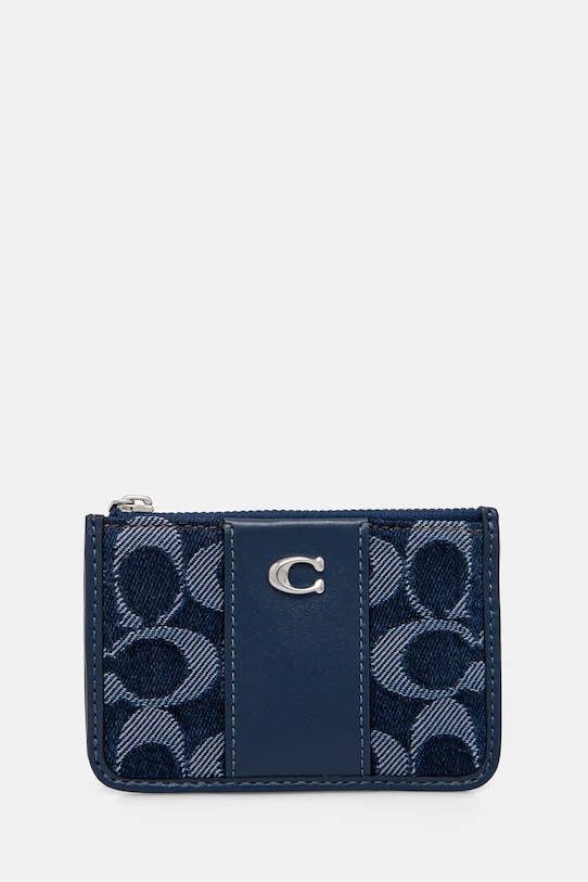 Coach portofel piele bleumarin CAN65