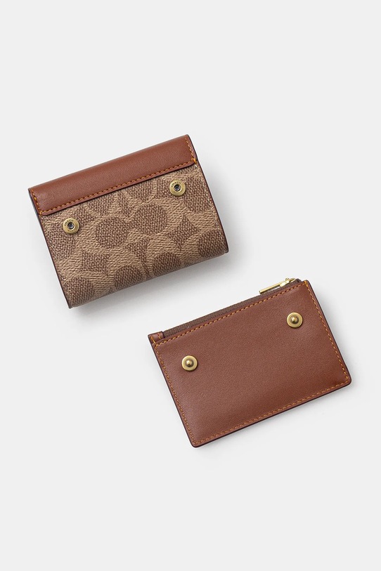 Accesorii Coach portofel CAN48 maro