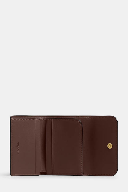 Coach portfel CAN48 brązowy AA00