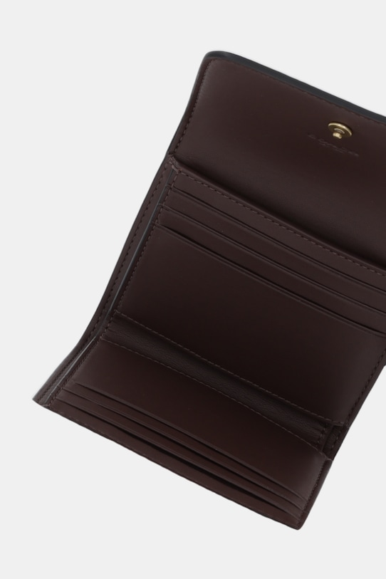 Akcesoria Coach portfel CAT56 brązowy