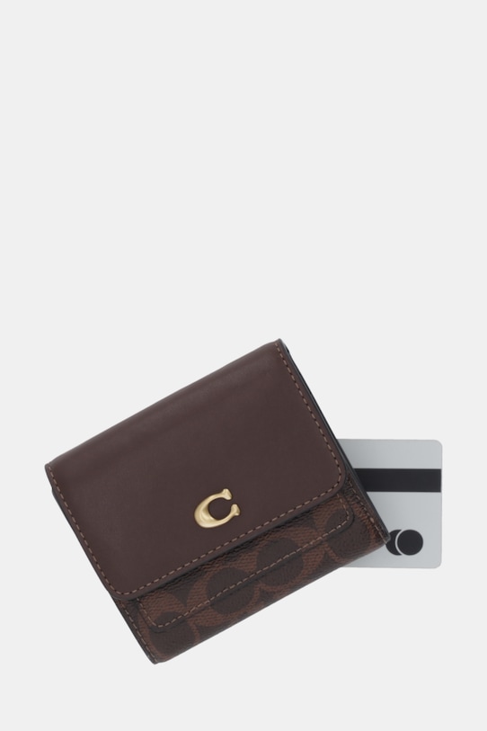 Coach portfel brązowy CAT56