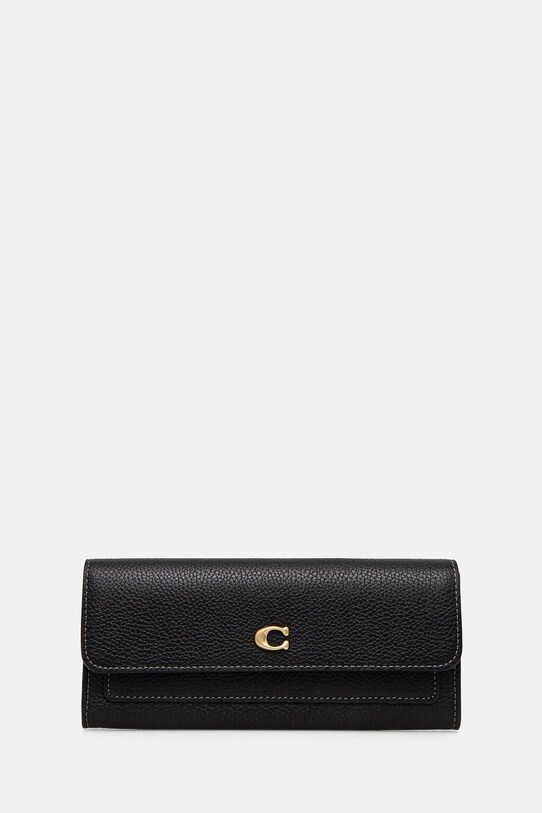 Coach portofel de piele piele negru CAO17
