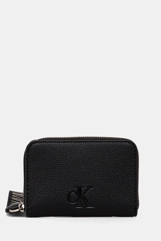 Peňaženka Calvin Klein Jeans jednofarebný čierna LV04K1024G