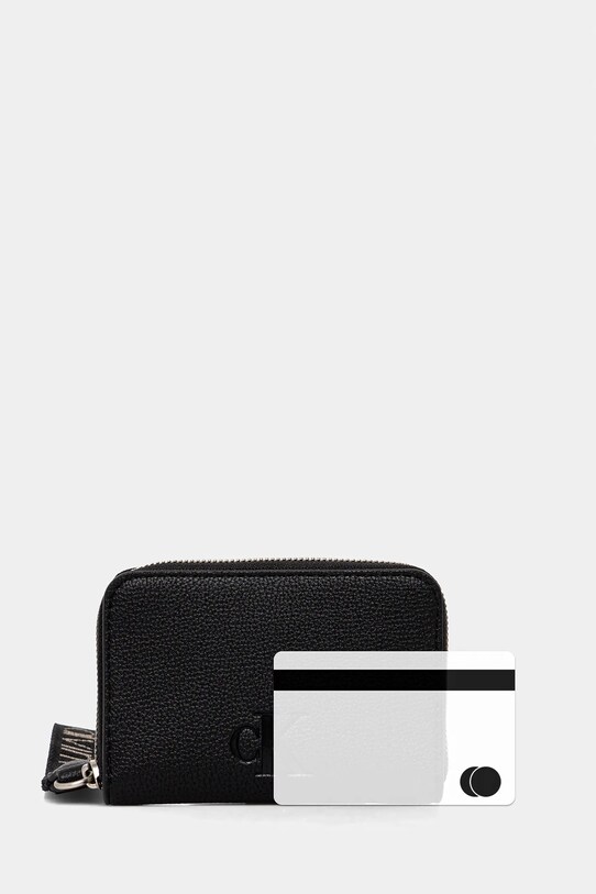 Peňaženka Calvin Klein Jeans LV04K1024G čierna