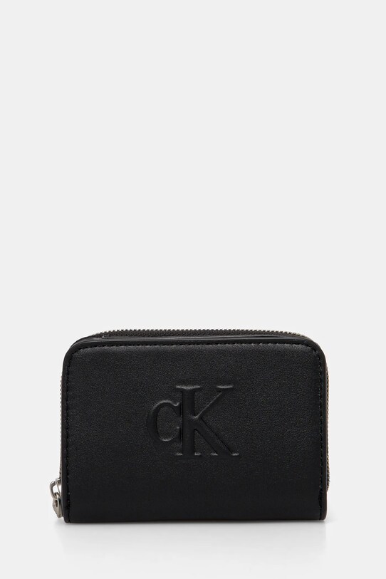 Calvin Klein Jeans portofel imitatie de piele negru LV04K1004G