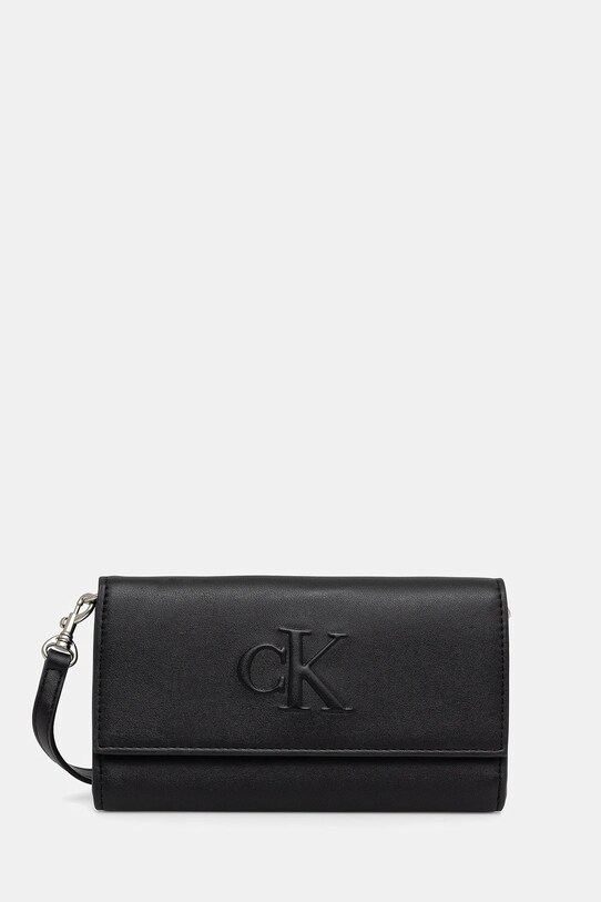 Calvin Klein Jeans torebka nie mieści A4 czarny LV04K1006G