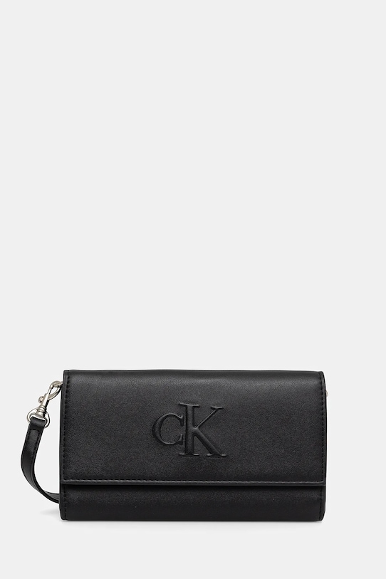 Calvin Klein Jeans torebka nie mieści A4 czarny LV04K1006G