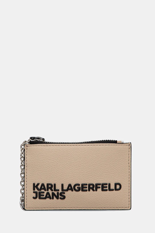Кошелек Karl Lagerfeld Jeans имитация натуральной кожи бежевый A2W32048