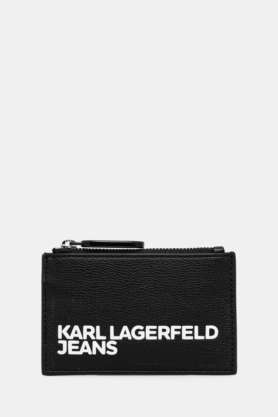 Кошелек Karl Lagerfeld Jeans имитация натуральной кожи чёрный A2W32048