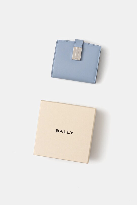 Bally portofel de piele albastru WLW01N