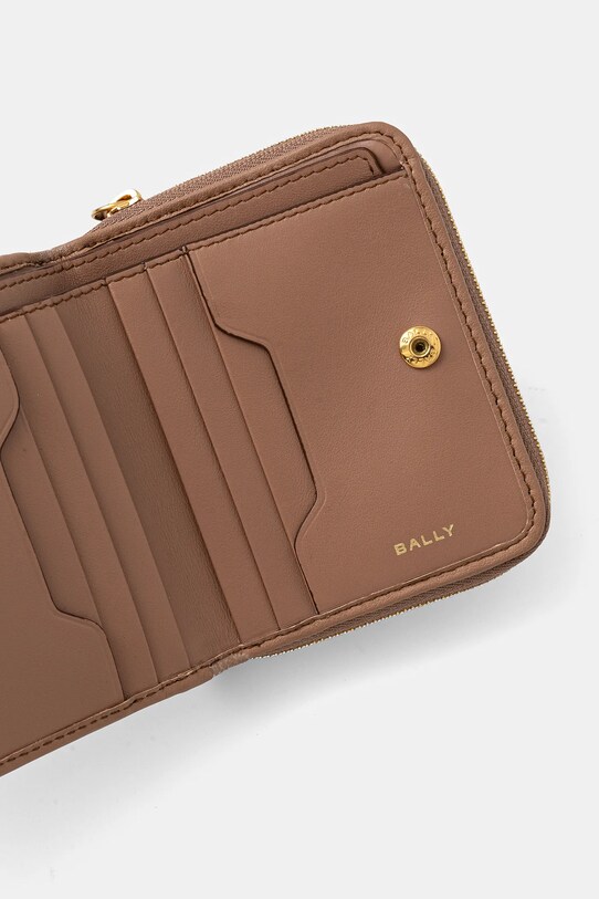 Dodatki Usnjena denarnica Bally WLW01W rjava
